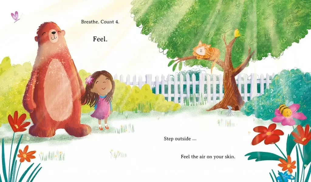 Mindful activities fill the pages of this gorgeously illustrated picture book.